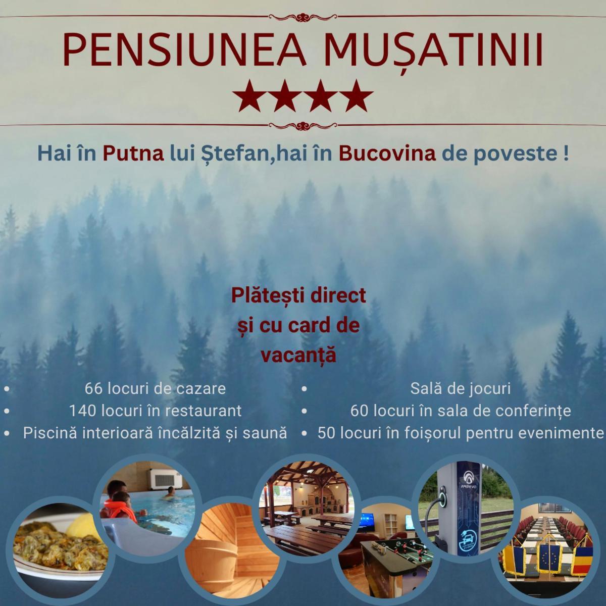 Pensiunea Musatinii Putna  Exterior foto